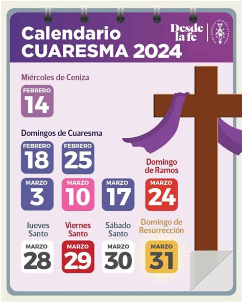 fecha de semana santa 2024 guatemala